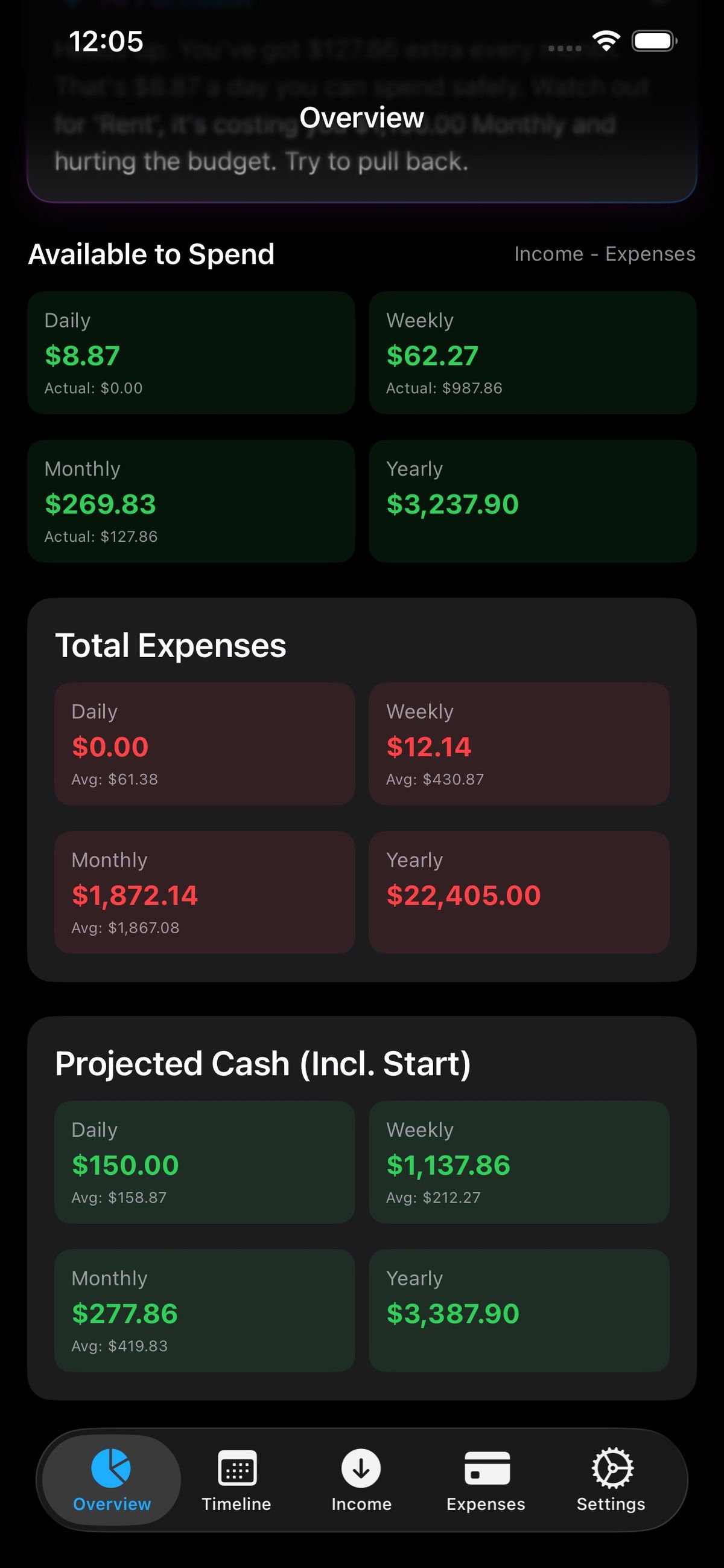 Simple Financials screenshot 1