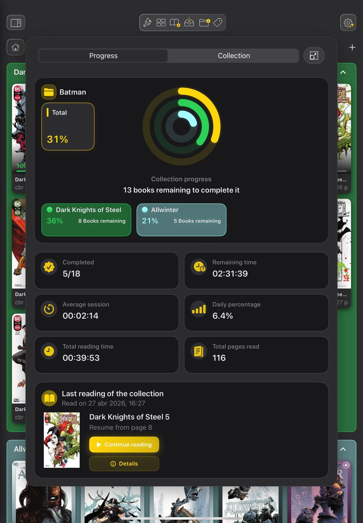 Andrea Reader screenshot 1