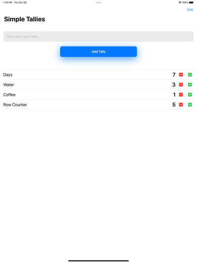 Simple Tallies: Tally Counter screenshot 1