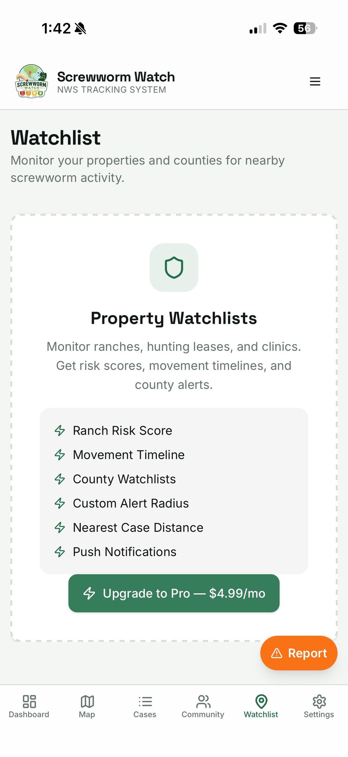 Screwworm Watch  screenshot 3