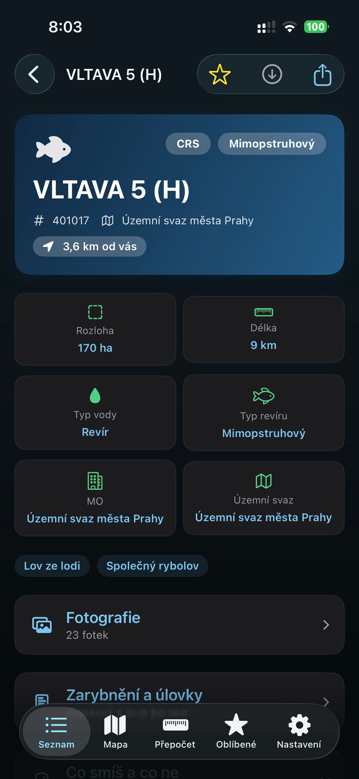 Rybmap screenshot 2