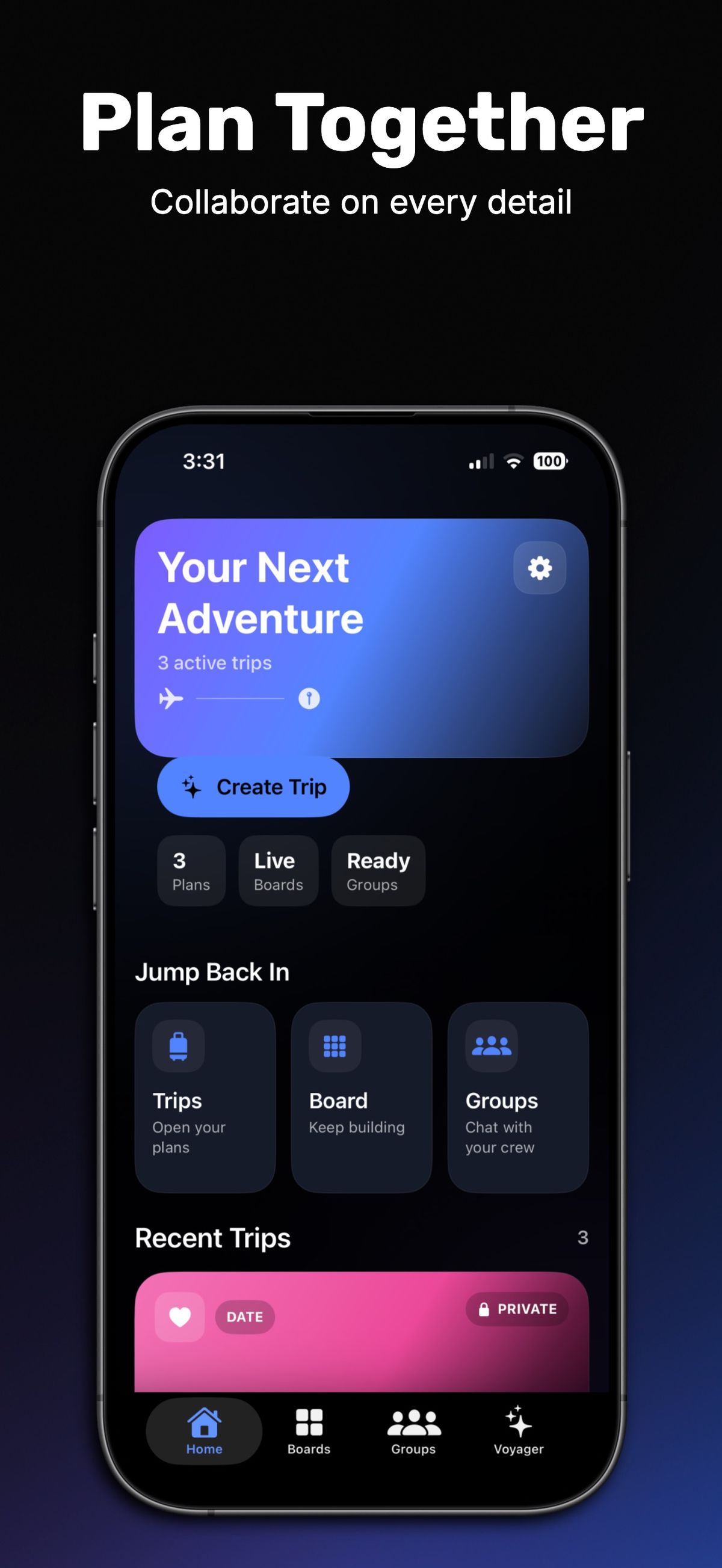 CrewBoard screenshot 2