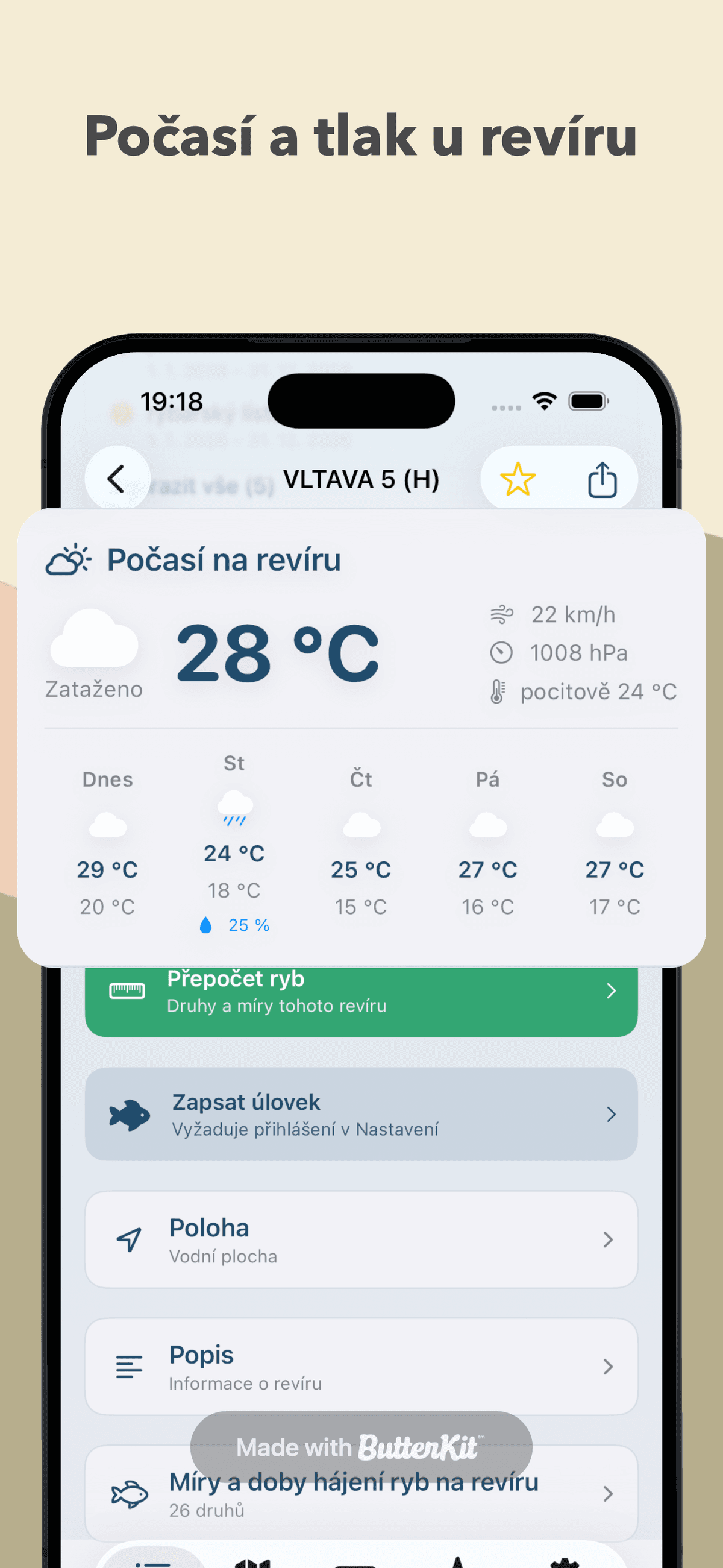 Rybmap: rybářské revíry ČR screenshot 3