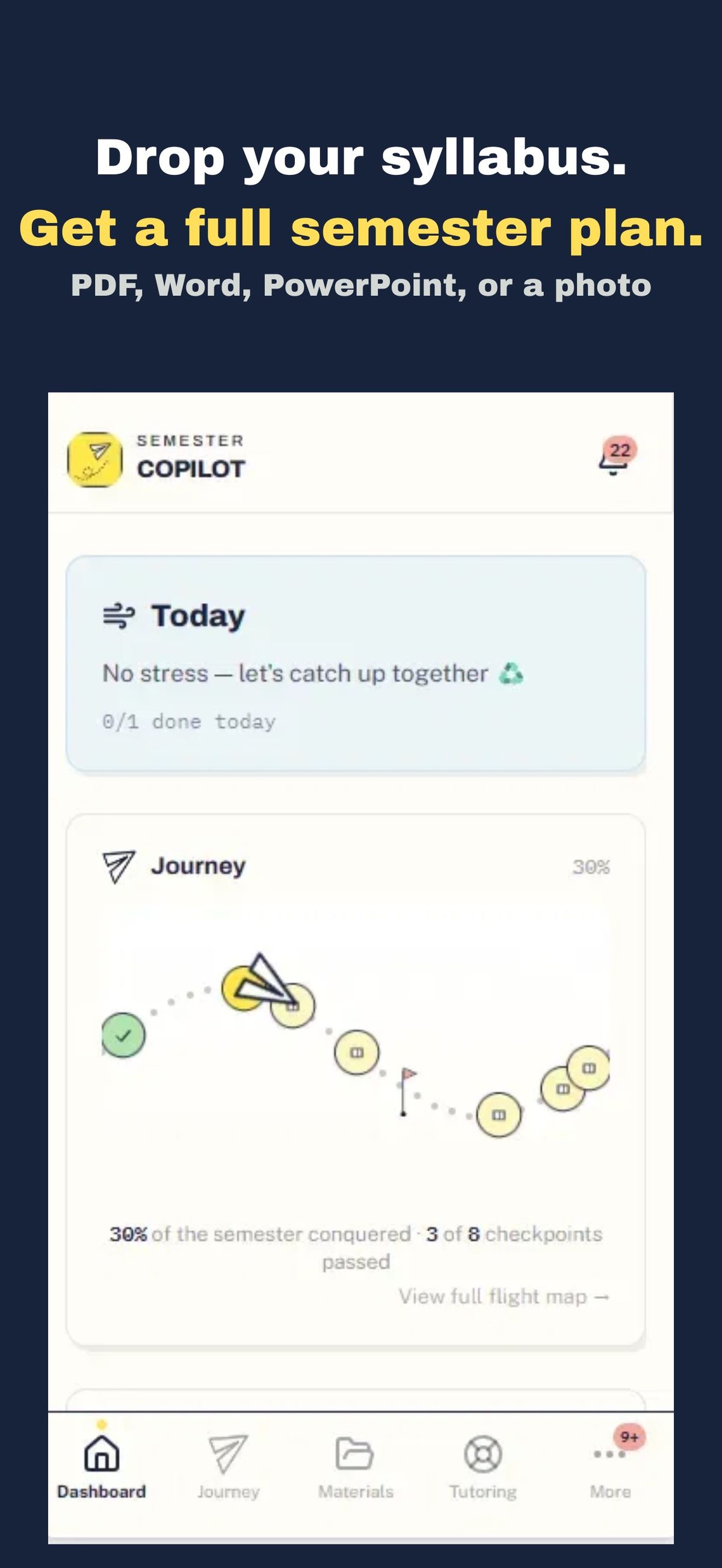 Semester Copilot screenshot 1