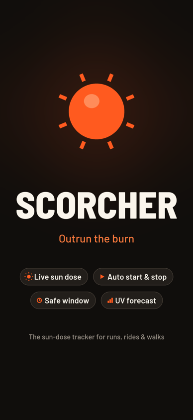 Scorcher: UV & Sun Dose screenshot 1