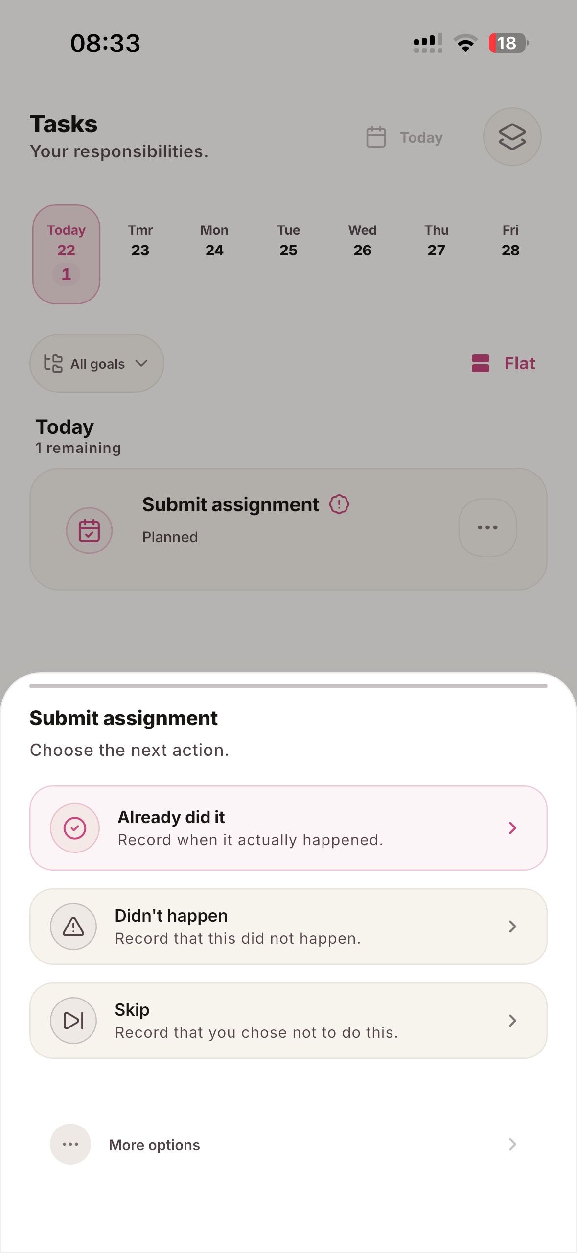 LifeOS screenshot 2