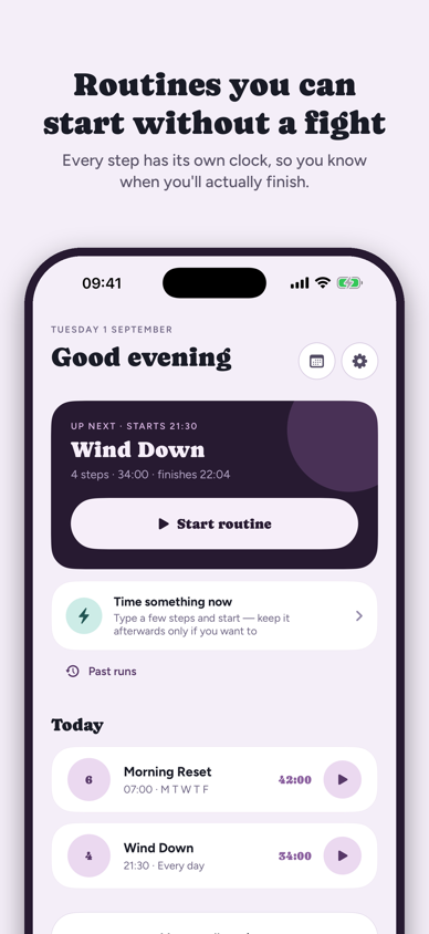 Loopily: ADHD Routine Timer screenshot 1