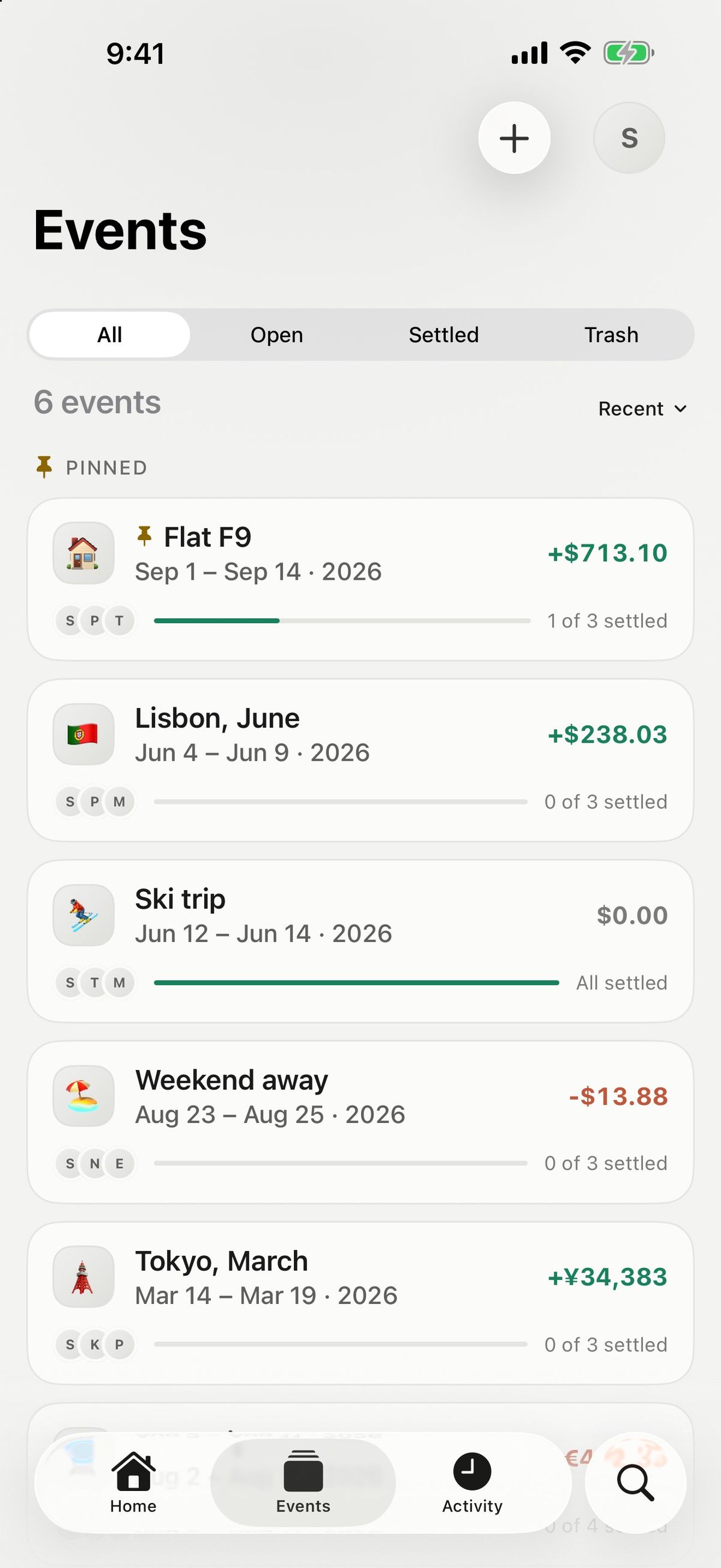 LetsSplit: Group Expenses screenshot 2