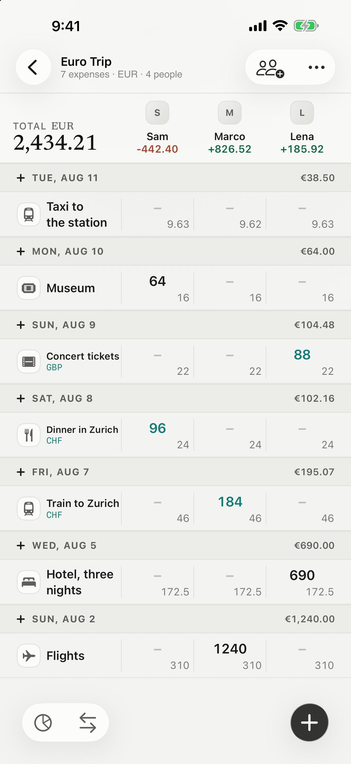 LetsSplit: Group Expenses screenshot 3