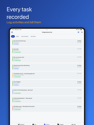 myBusiness screenshot 6