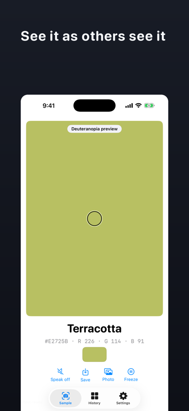 ColorSpeak: Color Identifier screenshot 2