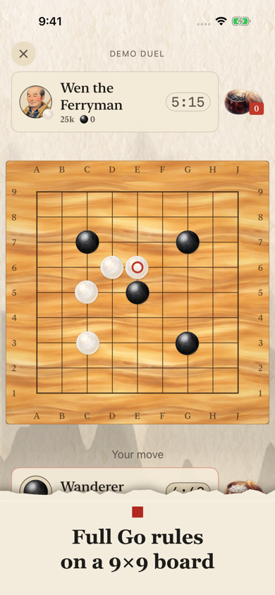 Ink & Stone: Weiqi Wars screenshot 1