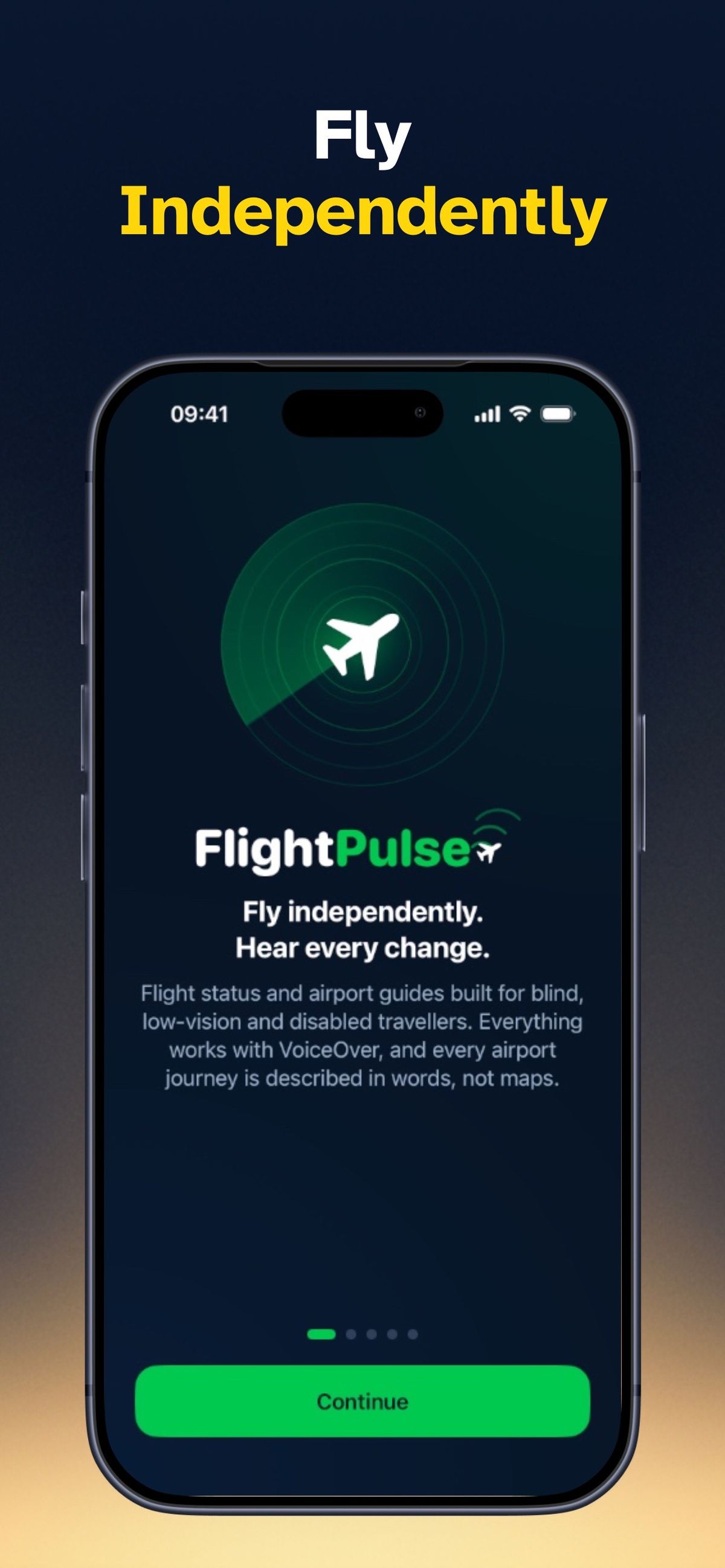 FlightPulse: Accessible Travel screenshot 1
