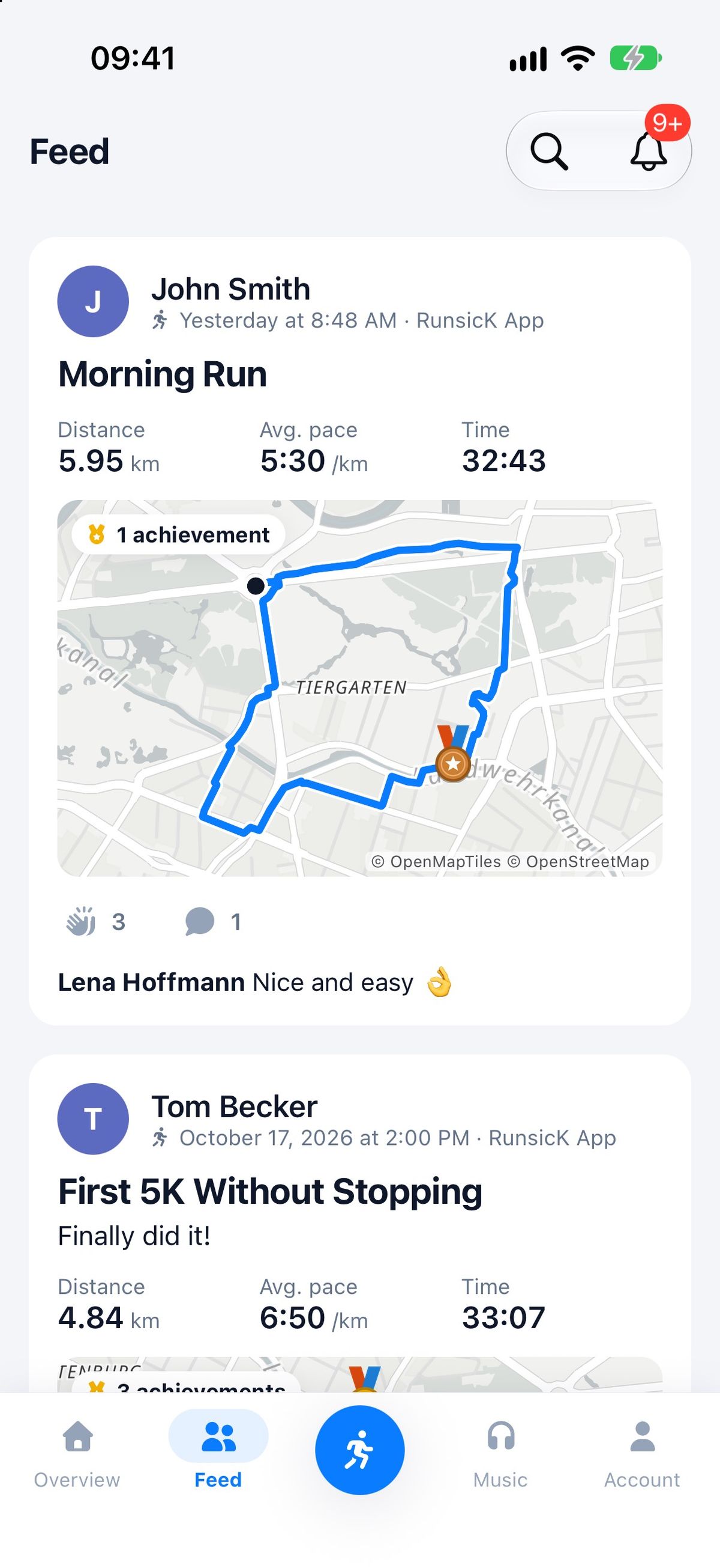 RunsicK – Run with Music screenshot 3