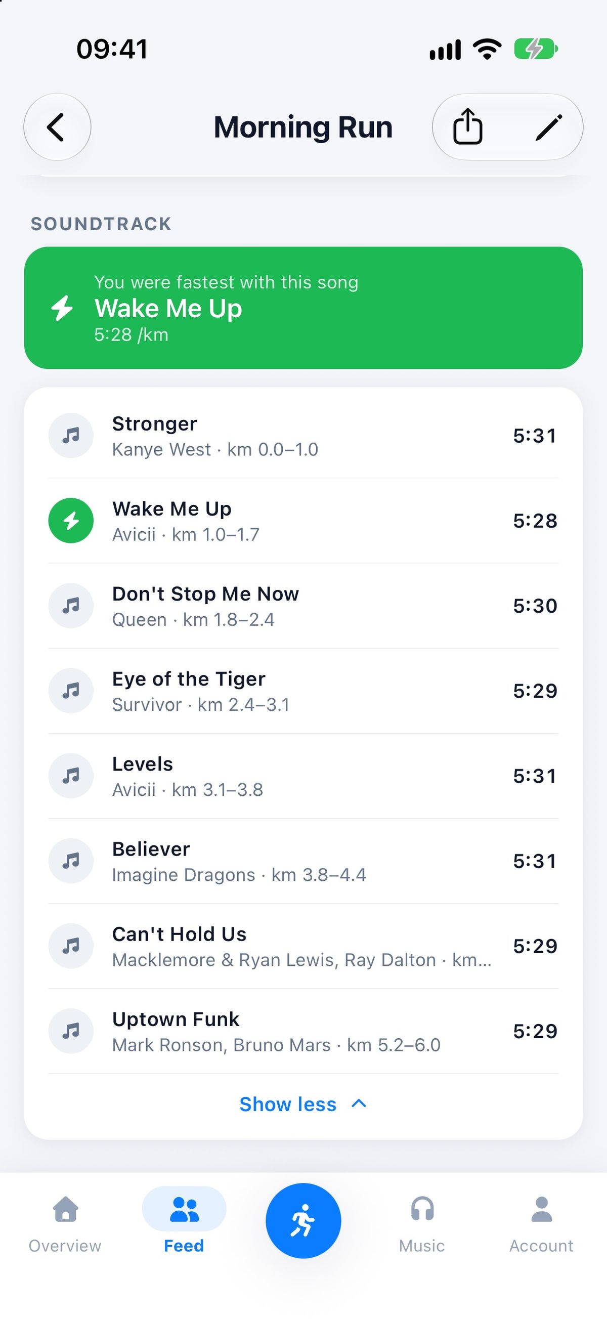 RunsicK – Run with Music screenshot 5